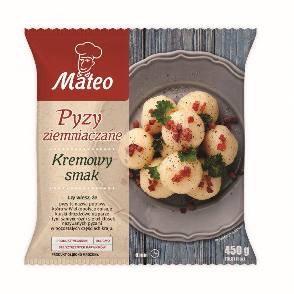 Pyzy ziemniaczane 450g Mateo